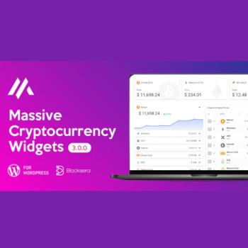 Massive Cryptocurrency Widgets - Crypto Plugin